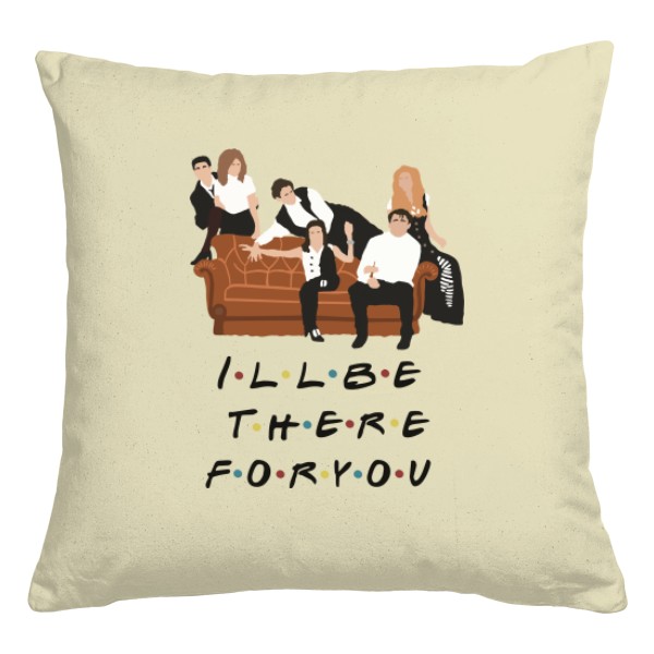 Polštář bavlněný  s potiskem Zastávka: Central Perk